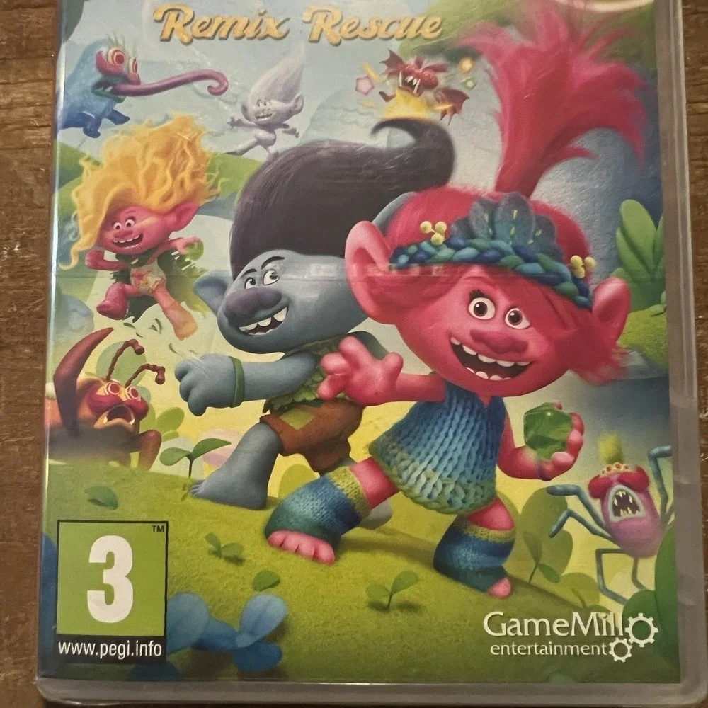 GameMill Trolls Remix Rescue Nintendo Switch Multi New Musical Adventure